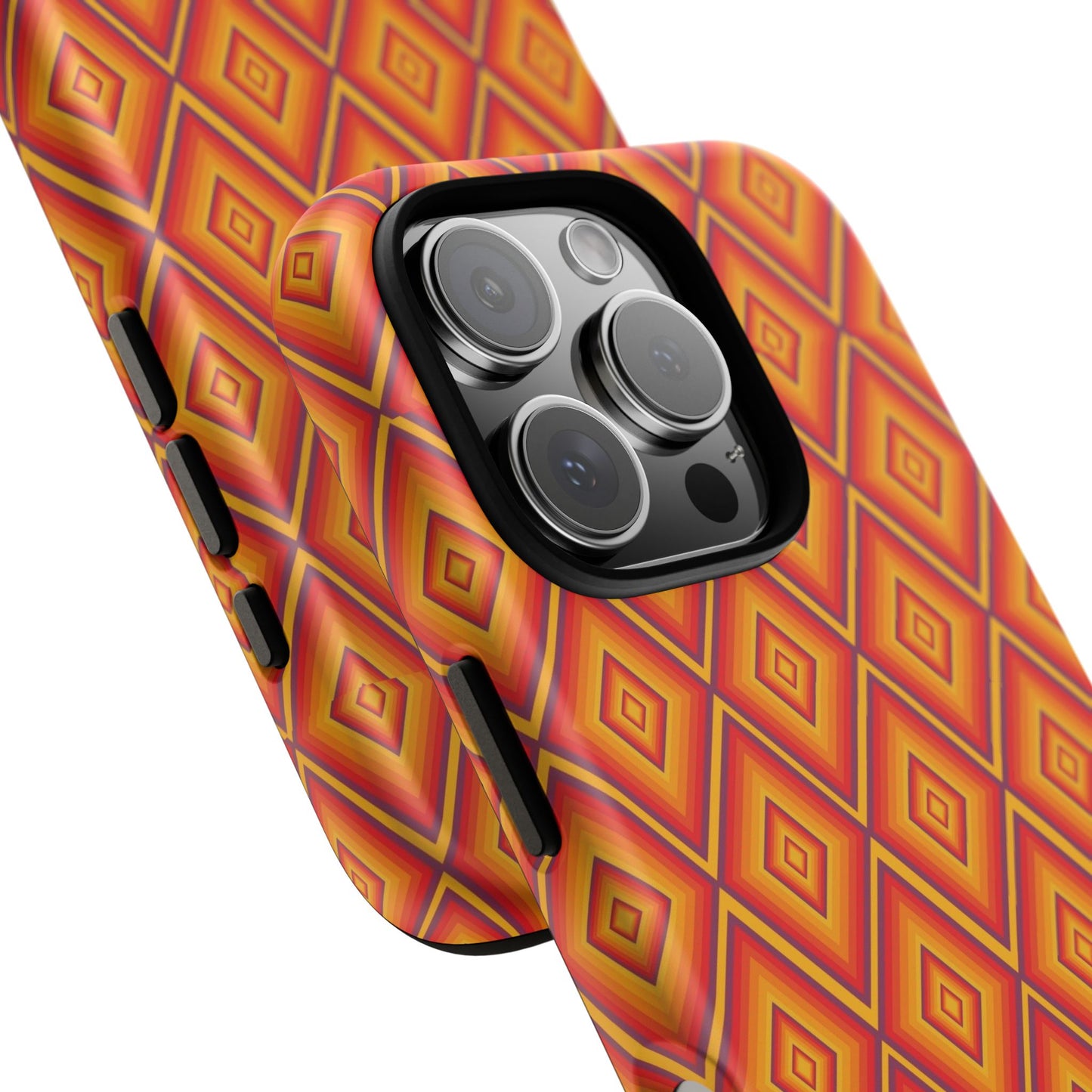 Geometric Phone Case, Tough Cases for Protection, Stylish Smartphone Cover, Vibrant Patterned Phone Accessory, Unique Gift Idea, [...]