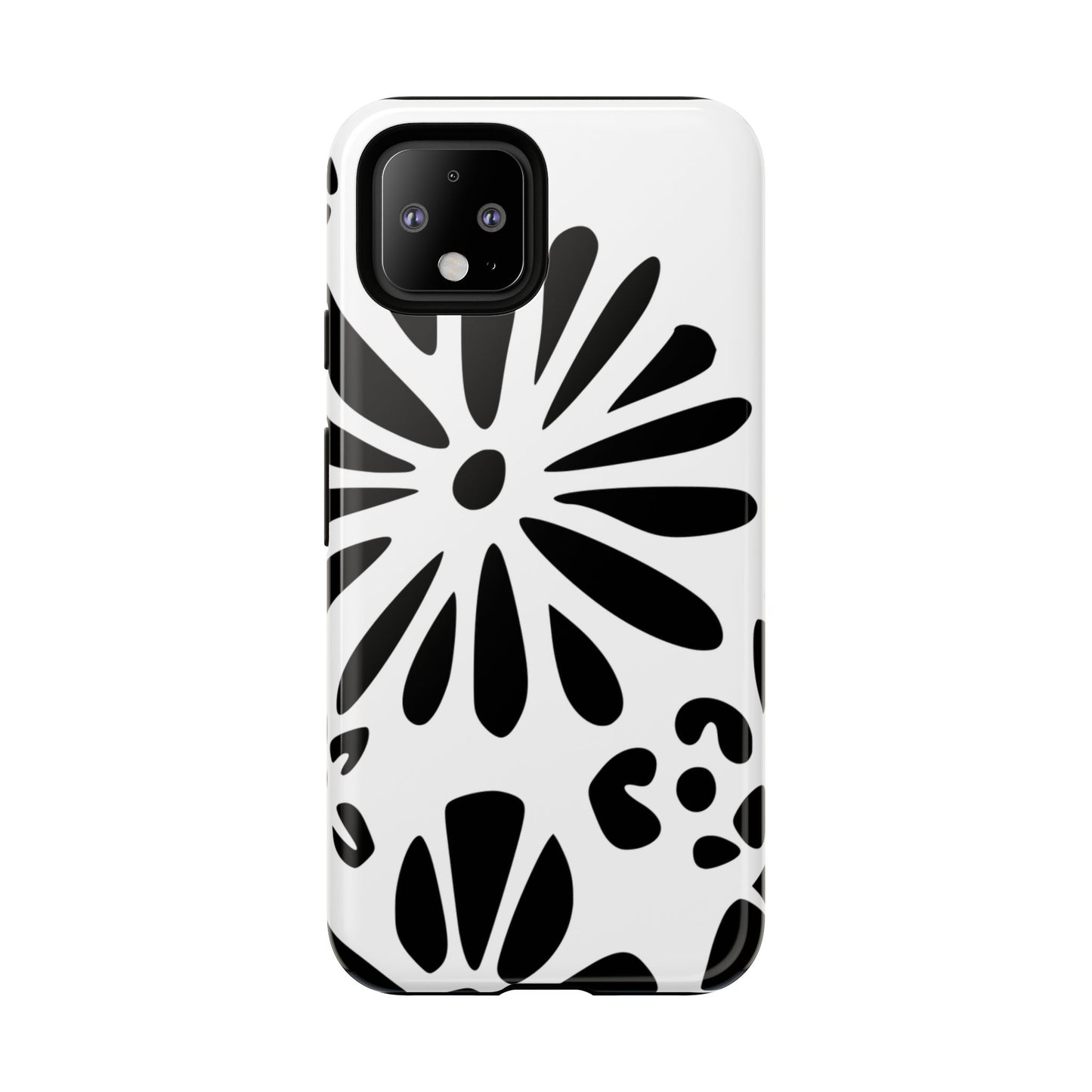 Stylish Phone Case with Floral Design, Tough Phone Cover for Her, Trendy Black and White Cell Phone Case, Unique Gift for Birthdays [...]