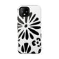 Stylish Phone Case with Floral Design, Tough Phone Cover for Her, Trendy Black and White Cell Phone Case, Unique Gift for Birthdays [...]