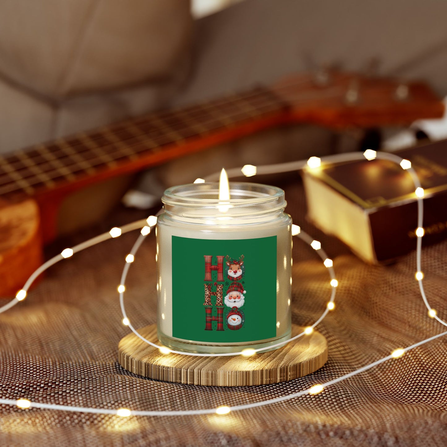 Festive Holiday Scented Candles