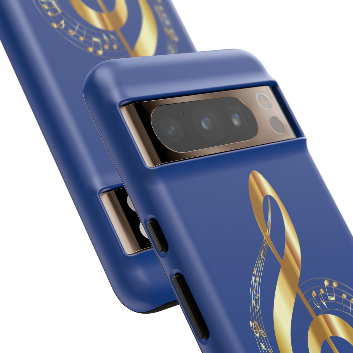 Tough Cases Blue and Gold Musical Note
