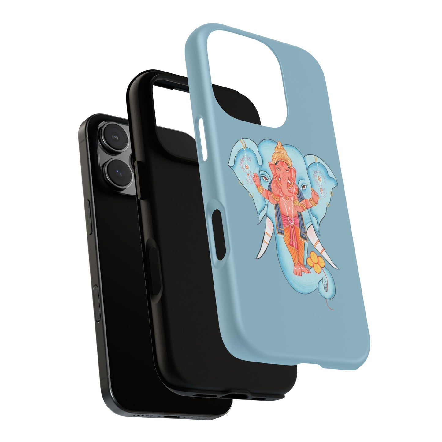 Tough Cases: Ganesh-Inspired Phone Case, Bohemian Phone Cover, Hindu Art Accessory, Festival Gift, Protective Phone Shell