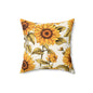 Sunflower Decor Pillow Cozy Home Accent, Summer Vibes, Floral Cushion, Throw Pillow Decor