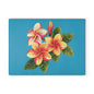 Tropical Floral Glass Cutting Board - Perfect Kitchen Decor for Home