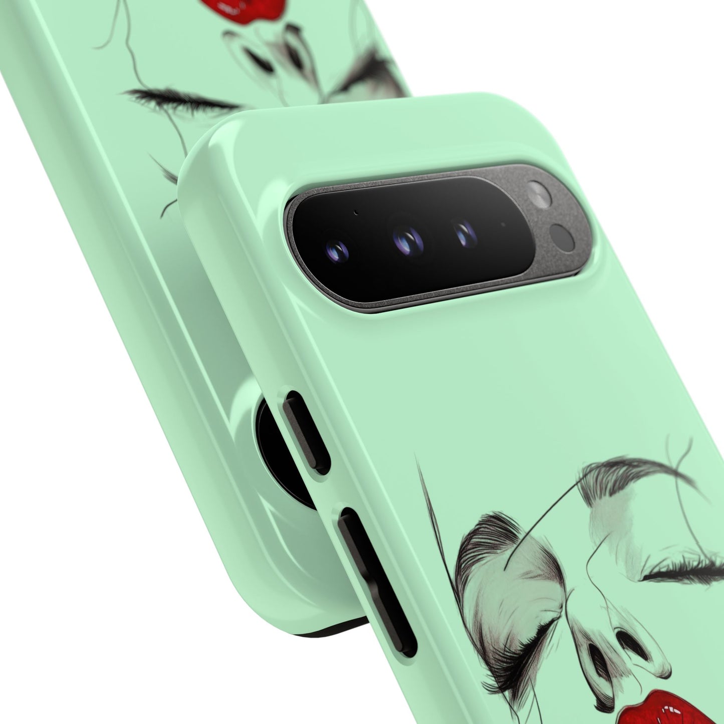 Stylish Phone Case, Artistic Phone Cover, Trendy Tech Accessory, Unique Cell Phone Protector, Gift for Her, Modern Aesthetic