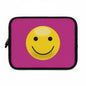 Happy Smiley Laptop Sleeve, Fun Laptop Case, Cute Tech Accessory, Gift for Students, Cheerful Computer Cover, Birthday Present