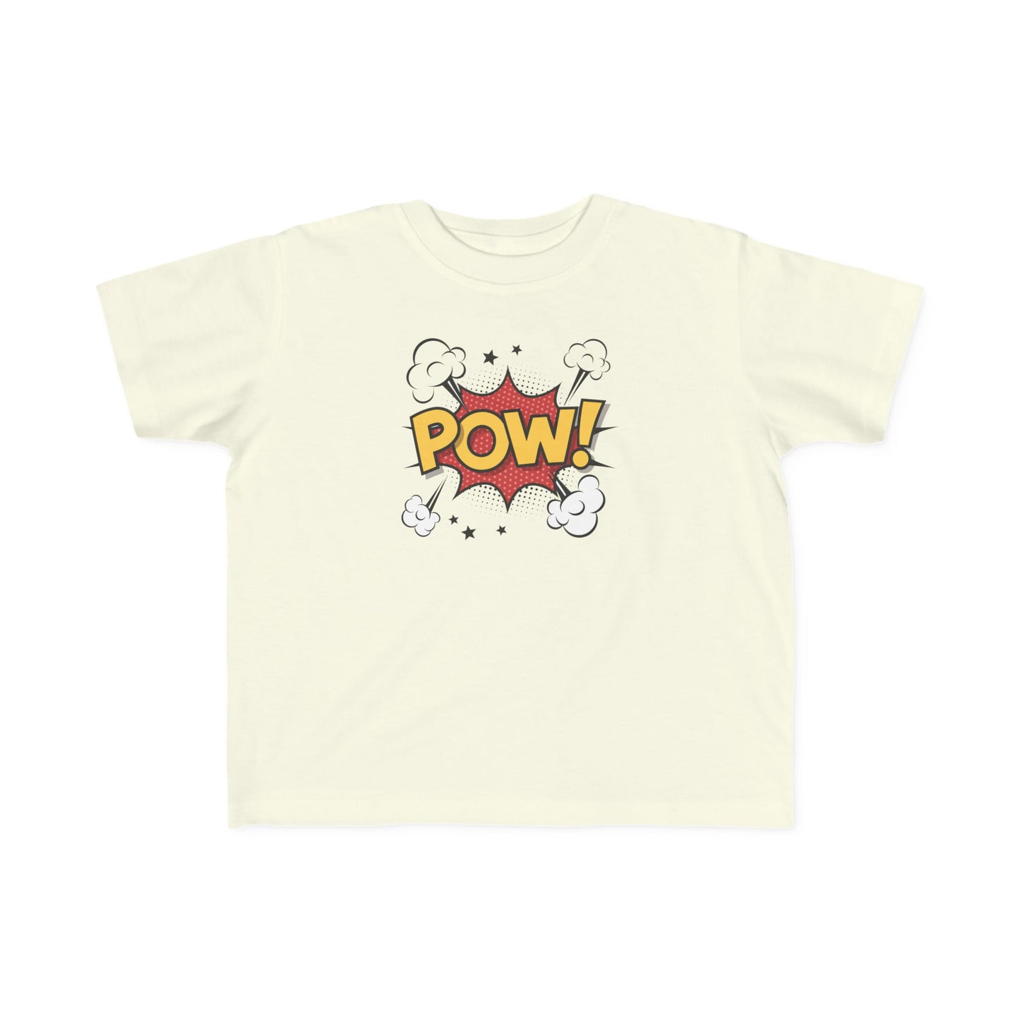 Superhero Toddler Tee, Cute Kids Shirt, POW Graphic T-Shirt, Fun Children's Wear, Birthday Gift, Playtime Outfit
