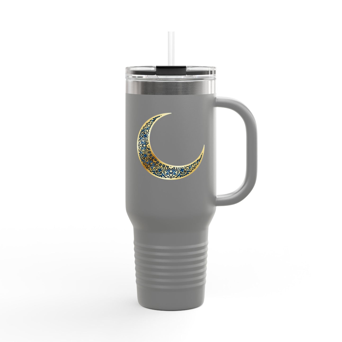 Sparkling Crescent Moon Travel Mug - 40oz Insulated Drinkware, Perfect for Coffee Lovers, Outdoor Adventures, Gifts for Her, Birthday, [...]