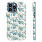 Floral Phone Case - Tough Cases, Durable Phone Cover, Cute Floral Design, Gift for Her, Trendy Phone Accessory, Spring Style