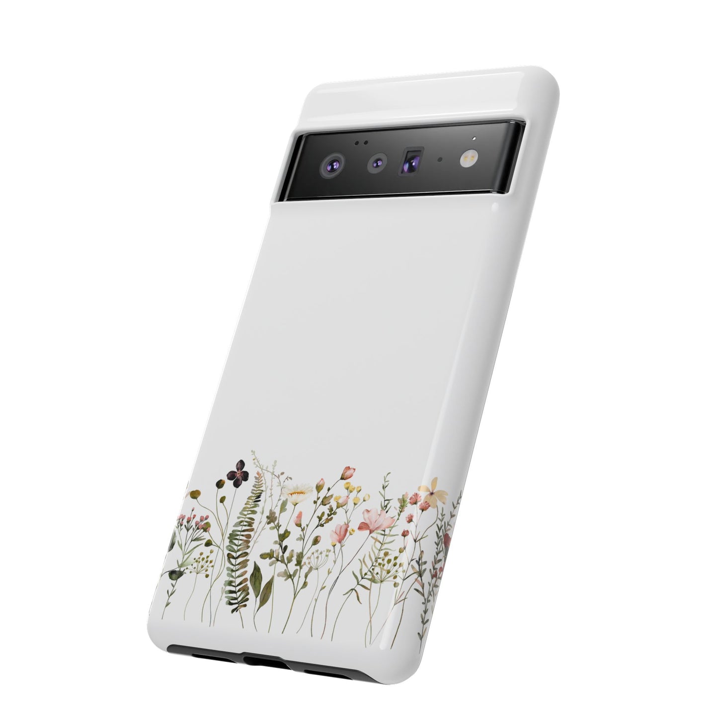 Floral Phone Case - Tough Cases for Nature Lovers, Stylish Floral Design, Phone Protection, Gifts for Her, Eco-Friendly Tech Accessories