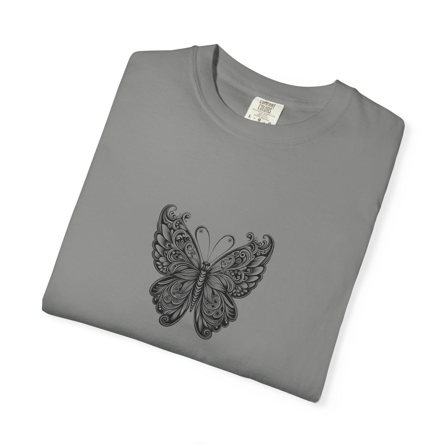 Bohemian Butterfly T-shirt, Unisex Clothing, Nature Inspired Tee, Gift for Her, Casual Wear, Summer Fashion