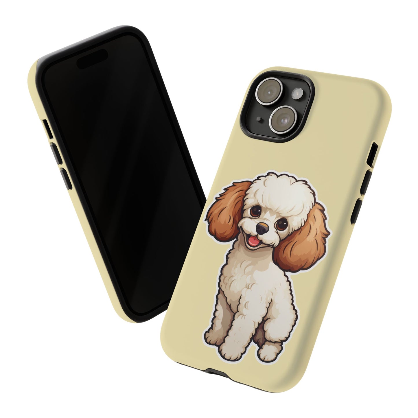 Cute Dog Phone Case, Pet Lover Gift, Custom Phone Cover, Cartoon Dog Case, Durable Phone Accessory