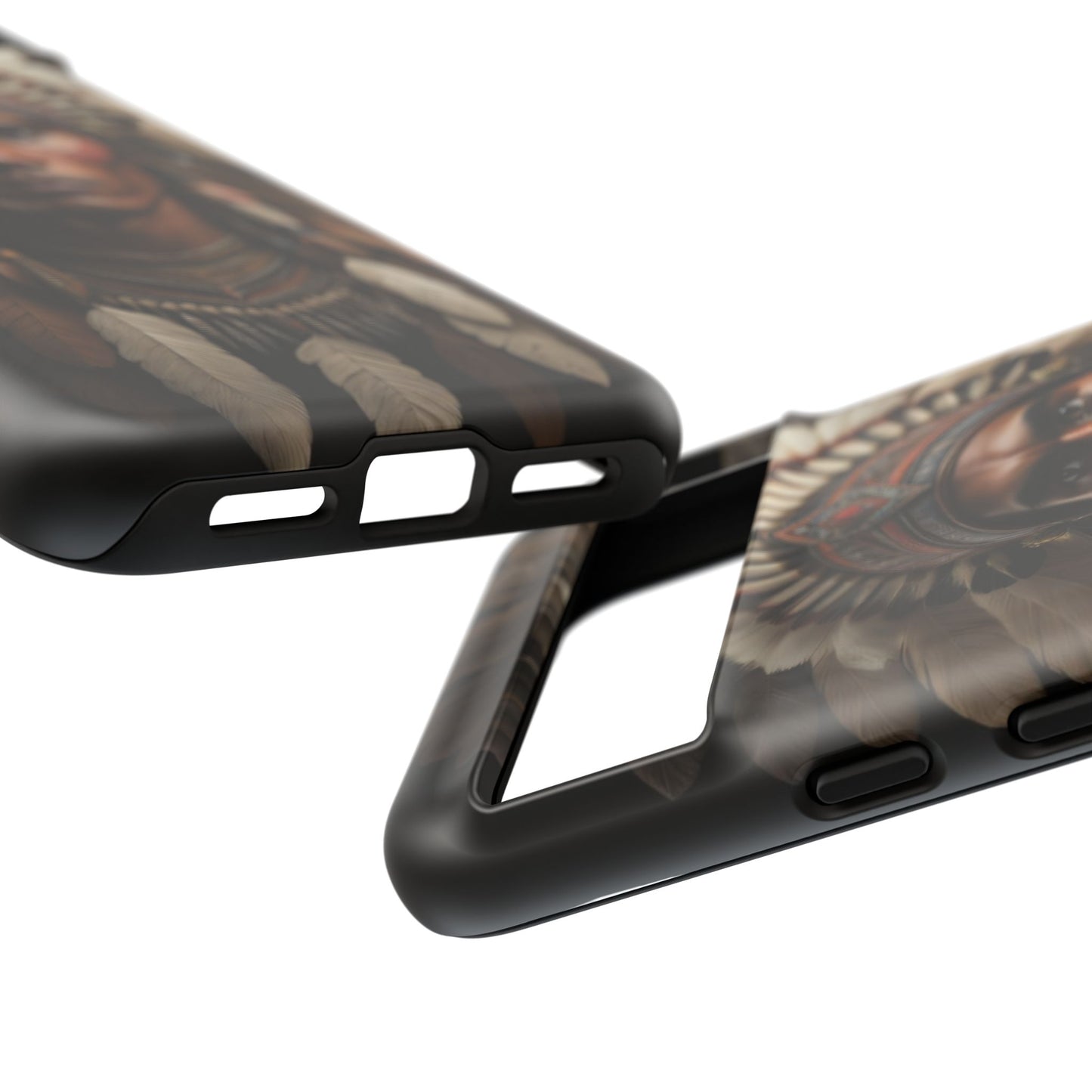 Native American Art Phone Case, Strong Culture Design, Unique Gift for Him or Her, Tough Cases, Customizable Protector, Tribal Style