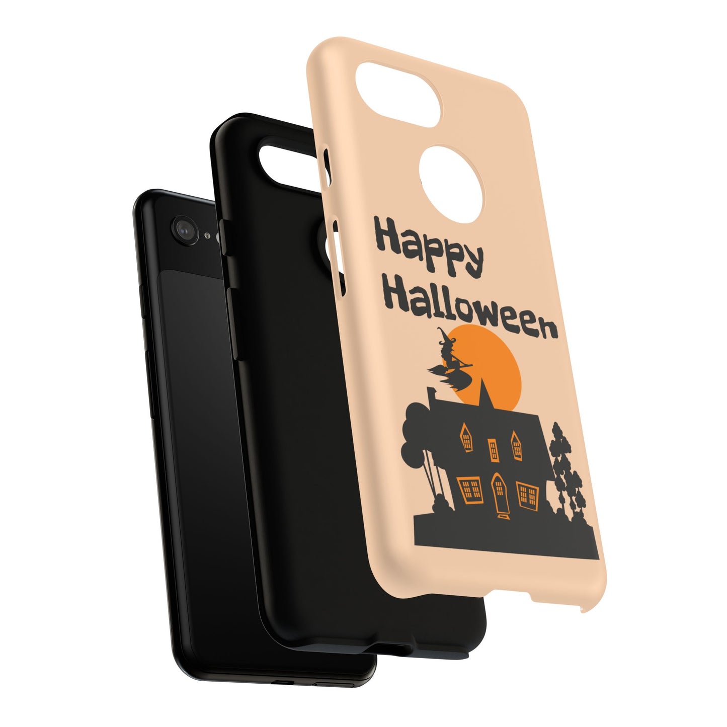 Halloween Phone Case, Spooky Mobile Cover, Tough Case for Phone, Witch Design, Fall Decor, Unique Gift for Halloween