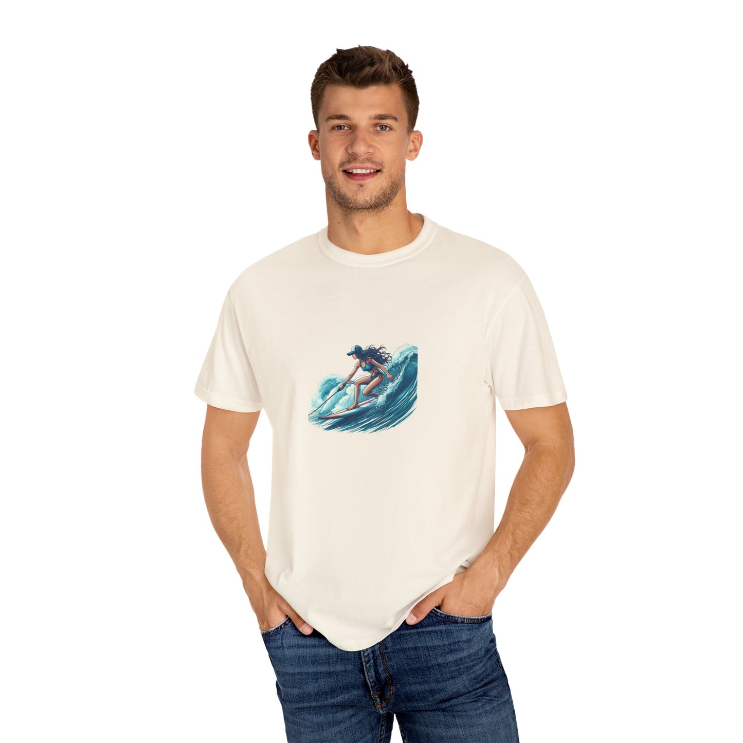 California Surf Style T-Shirt, Unisex Beach Tee, Vintage California Graphic Shirt, Summer Casual Wear, Surfing Enthusiasts Apparel