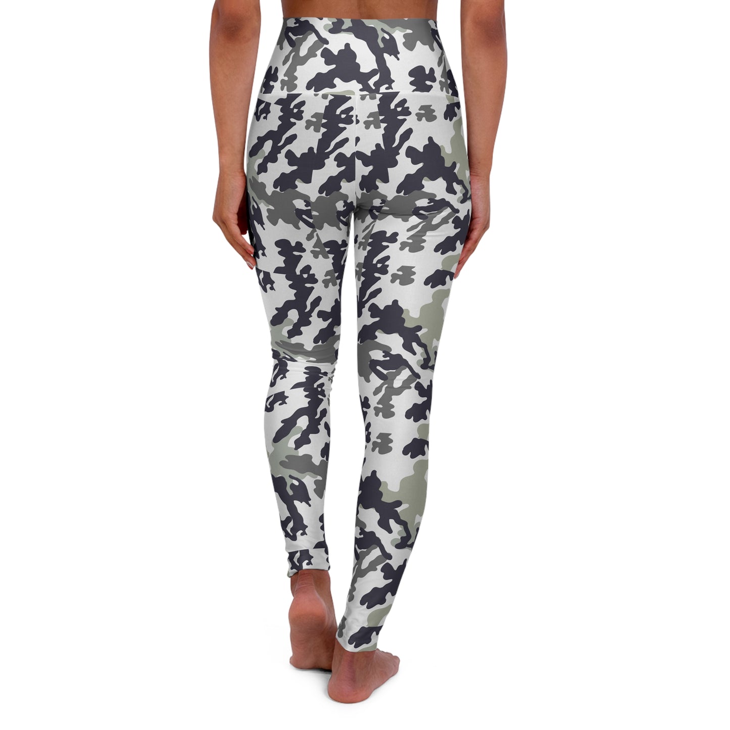 Camo High Waisted Yoga Leggings, Activewear Leggings, Workout Leggings, Fitness Fashion, Trendy Leggings, Travel Wear