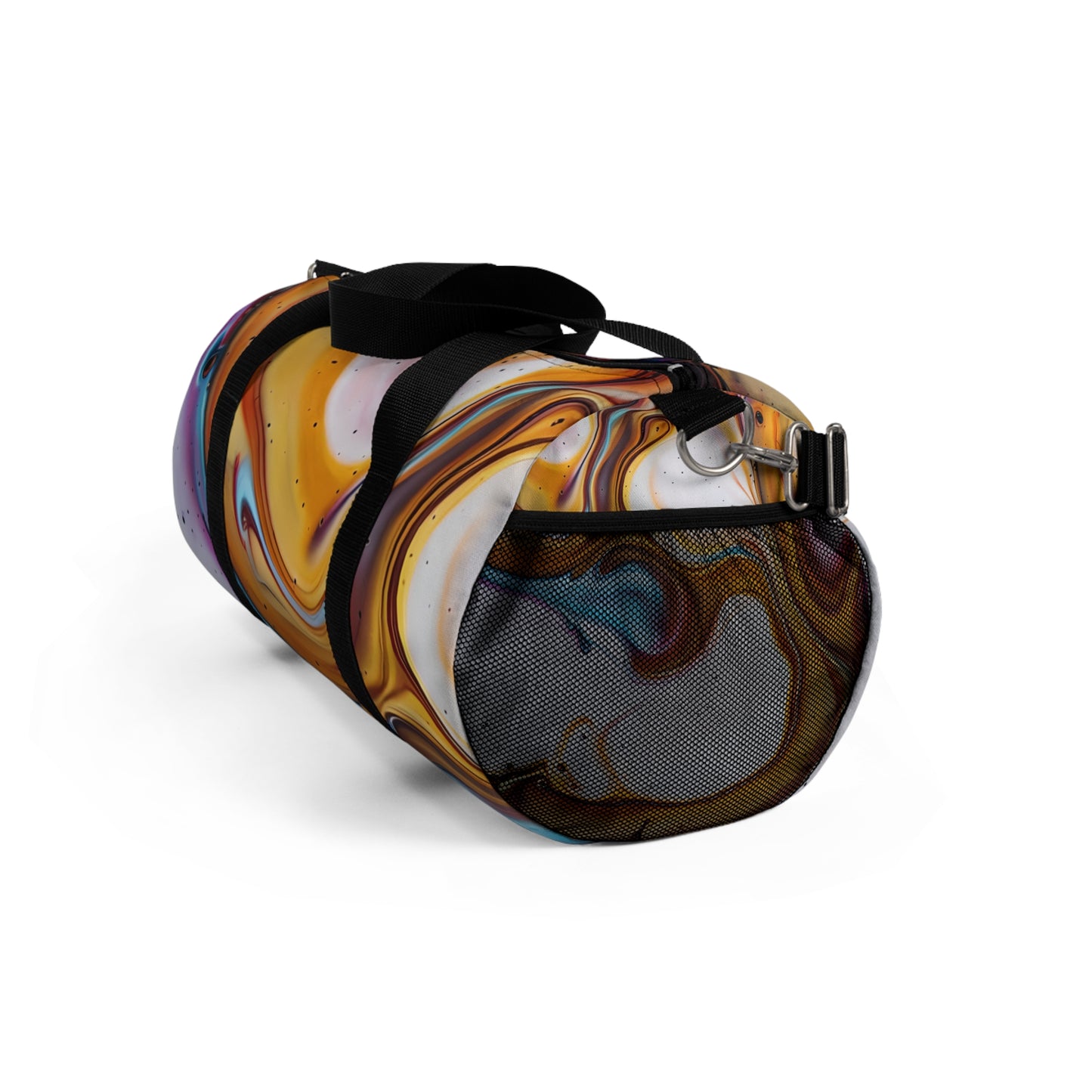 Abstract Swirl Duffel Bag, Travel Bag, Gym Bag, Overnight Bag