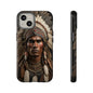 Native American Art Phone Case, Strong Culture Design, Unique Gift for Him or Her, Tough Cases, Customizable Protector, Tribal Style