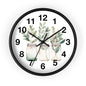 Botanical Wall Clock - Home Decor, Gift for Plant Lovers, Modern Art, Housewarming, Eco-Friendly Design