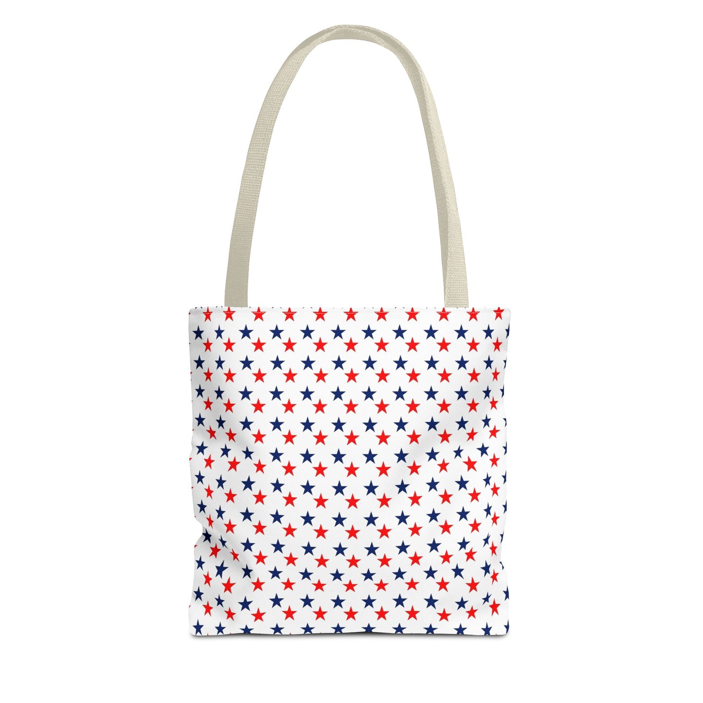 Tote Bag stars red white and blue