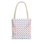 Tote Bag stars red white and blue