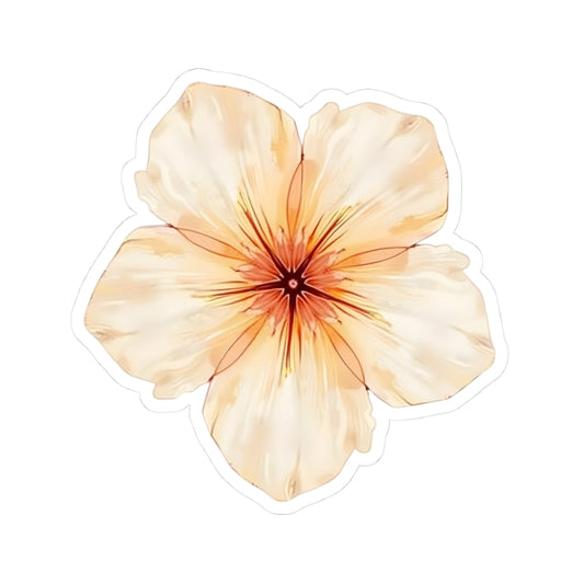 Floral Kiss-Cut Stickers, Decorative Laptop Decals, Flower Design [...]