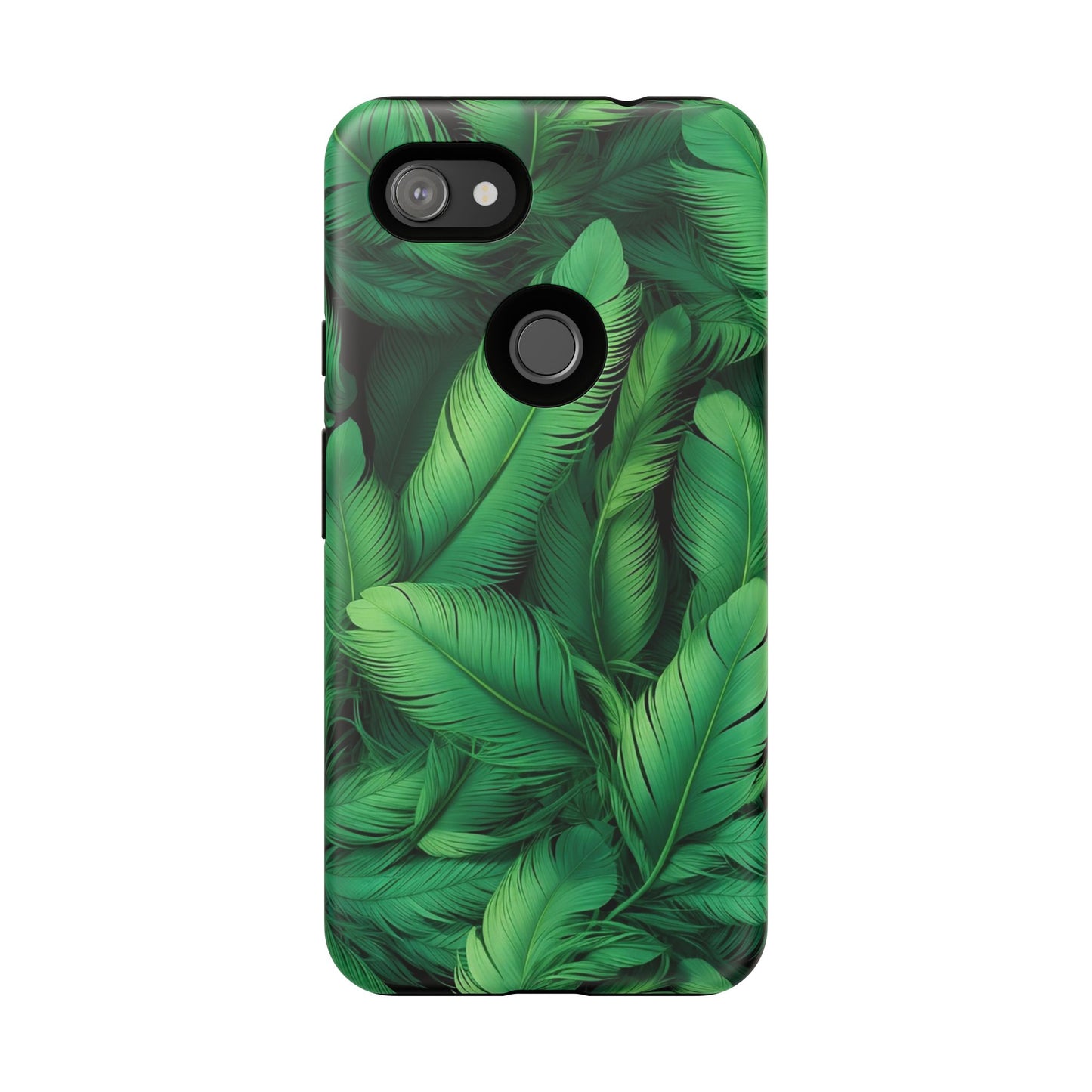 Tough Cases - Tropical Leaf Phone Case, Nature-inspired, Phone Accessory, Gift for Her, Jungle Theme, Eco-Friendly