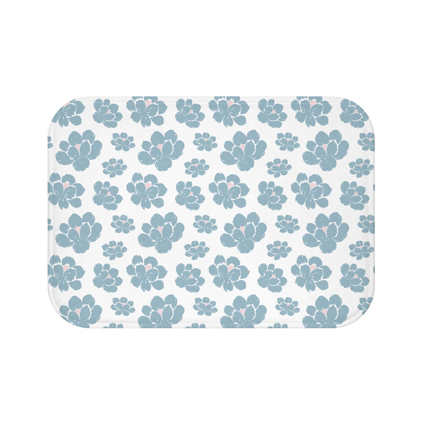Chic Floral Bath Mat | Soft Bathroom Rug | Cozy Home Decor | Flower Print | Spa Vibes | Perfect for Gift Giving
