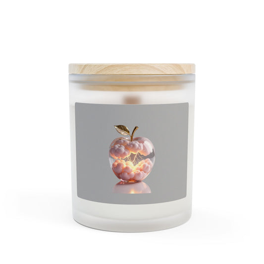 Frosted Glass Candle, 11oz