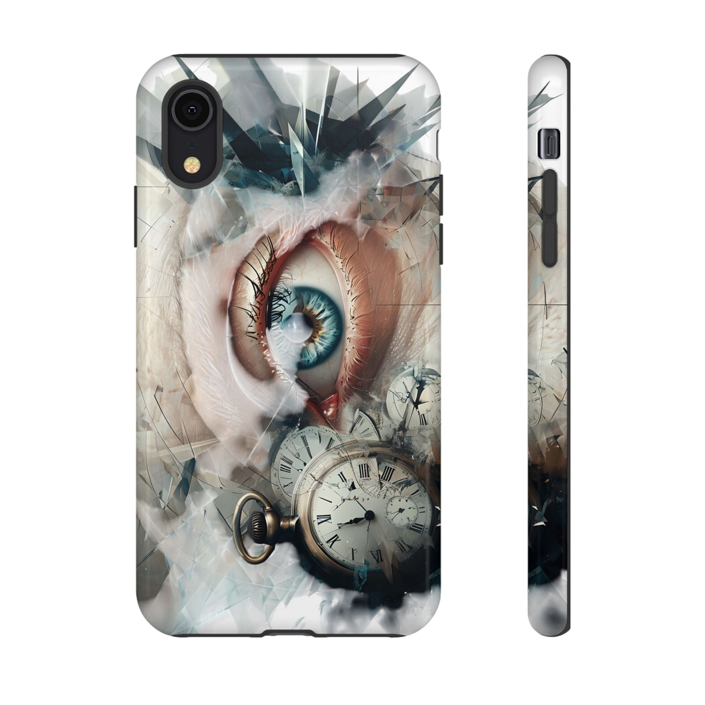 Artistic Eye Phone Case, Unique Smartphone Cover, Whimsical Gift for Art Lovers, Trendy Tech Accessory, Birthday Present, Holiday Gift