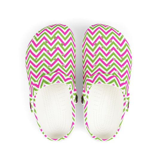 Colorful Kids Clogs, Fun EVA Foam Shoes, Bright Summer Footwear, Patterned Outdoor Slippers, Playful Kids Accessories