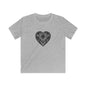 Heart Lion Kids Tee, Cute Children's T-Shirt, Animal Lovers Gift, Kids Fashion, Birthday Outfit
