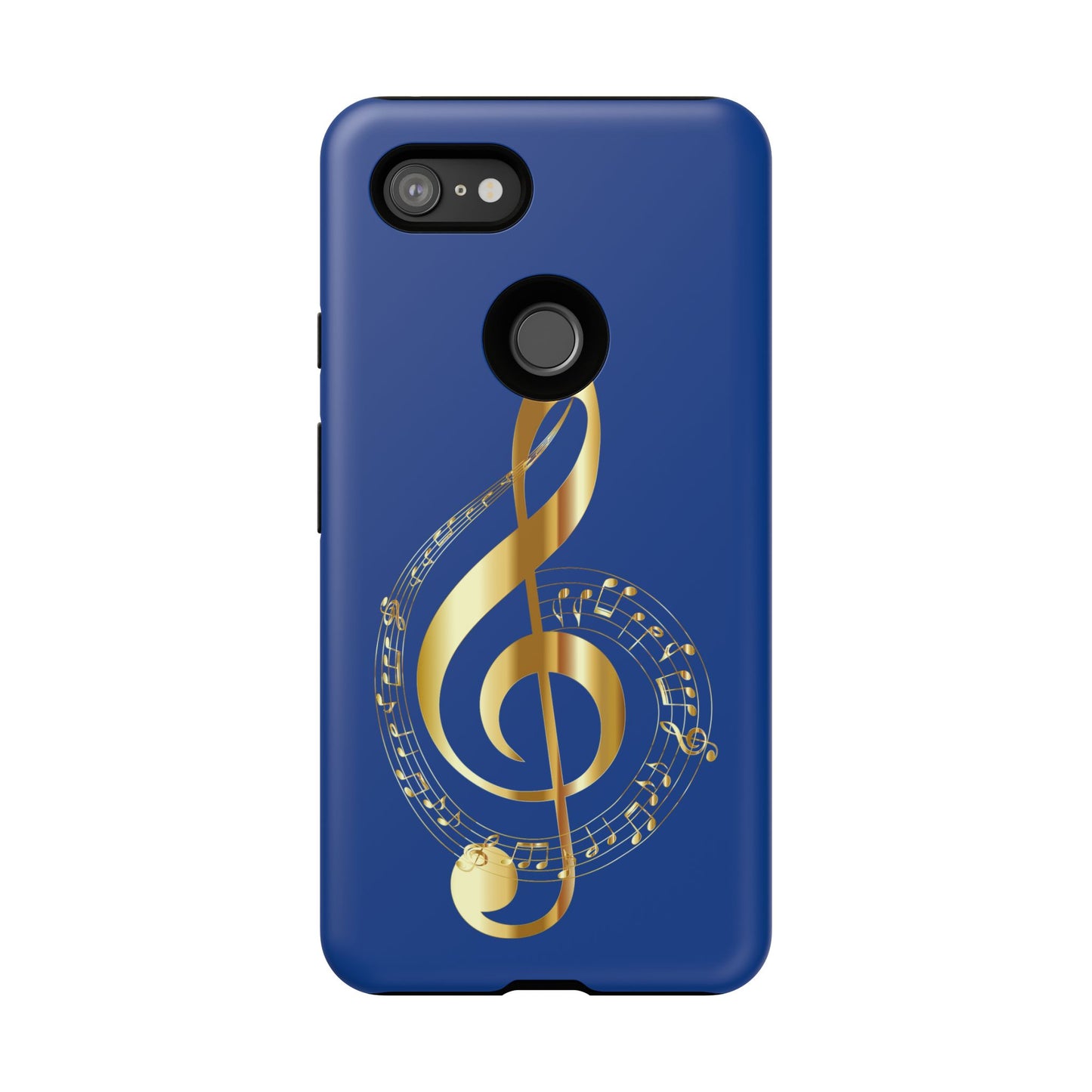 Tough Cases Blue and Gold Musical Note