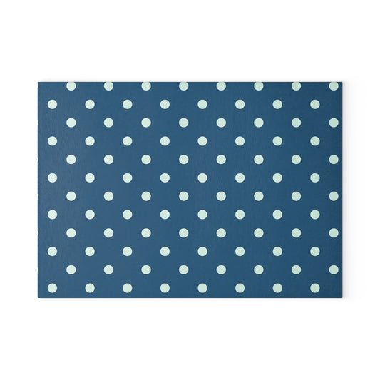 Polka Dot Glass Cutting Board | Kitchen Decor, Cooking Gift, Modern Kitchen, Home Stylist, Unique Housewarming