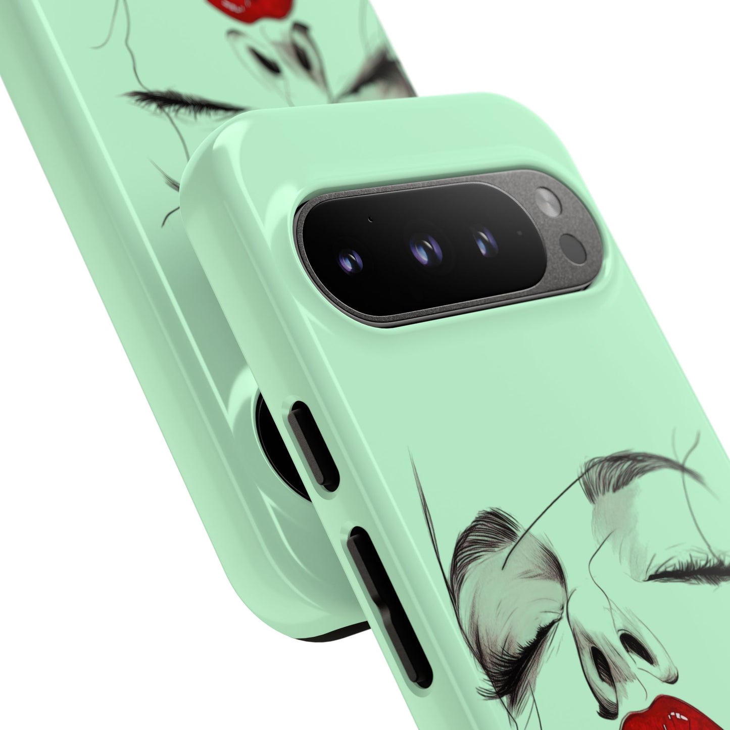 Stylish Phone Case, Artistic Phone Cover, Trendy Tech Accessory, Unique Cell Phone Protector, Gift for Her, Modern Aesthetic