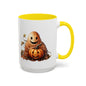 Whimsical Halloween Coffee Mug | Pumpkin-Inspired Drinkware, Cute Fall Decor, Gift for Pumpkin Lovers, Cozy Autumn Vibe