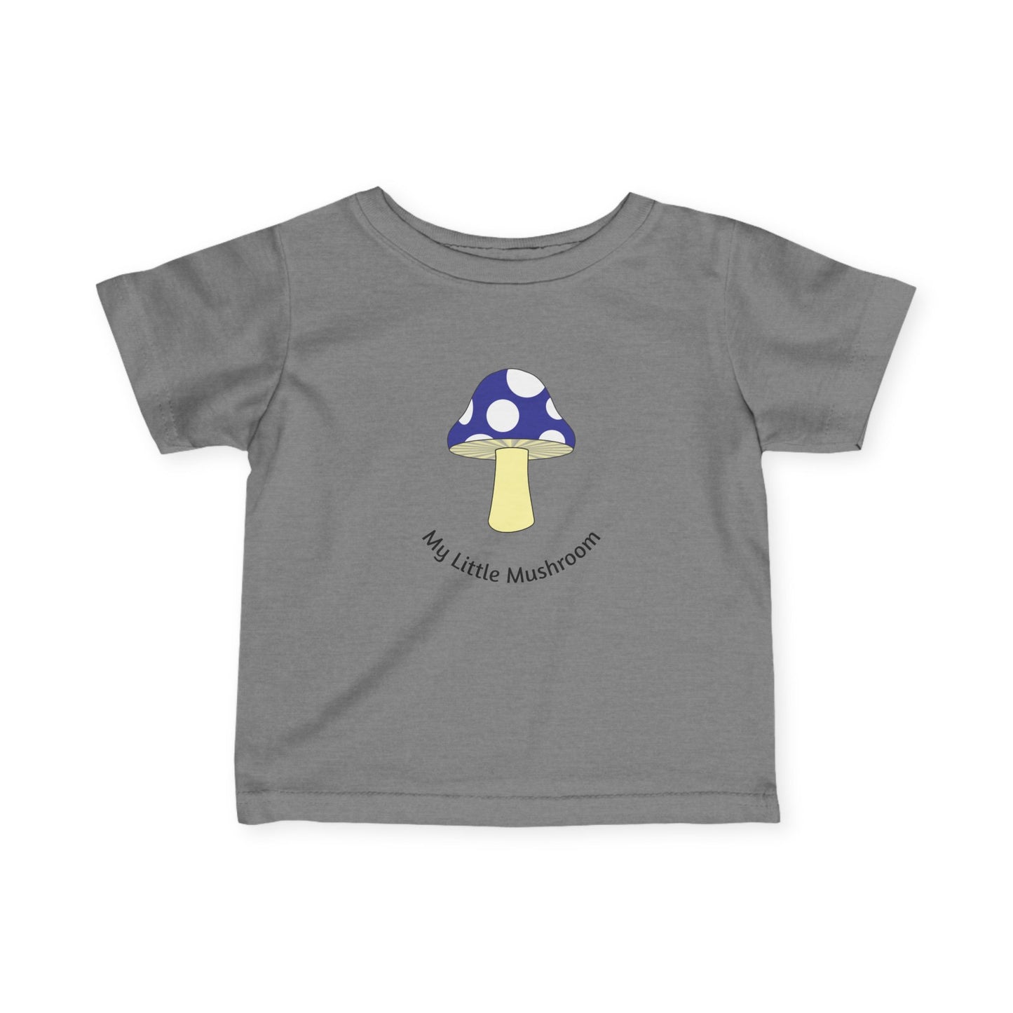 Infant Mushroom Tee, Baby Shirt, Cute Toddler Tee, My Little Mushroom, Kids Clothing, Funny Infant T-Shirt