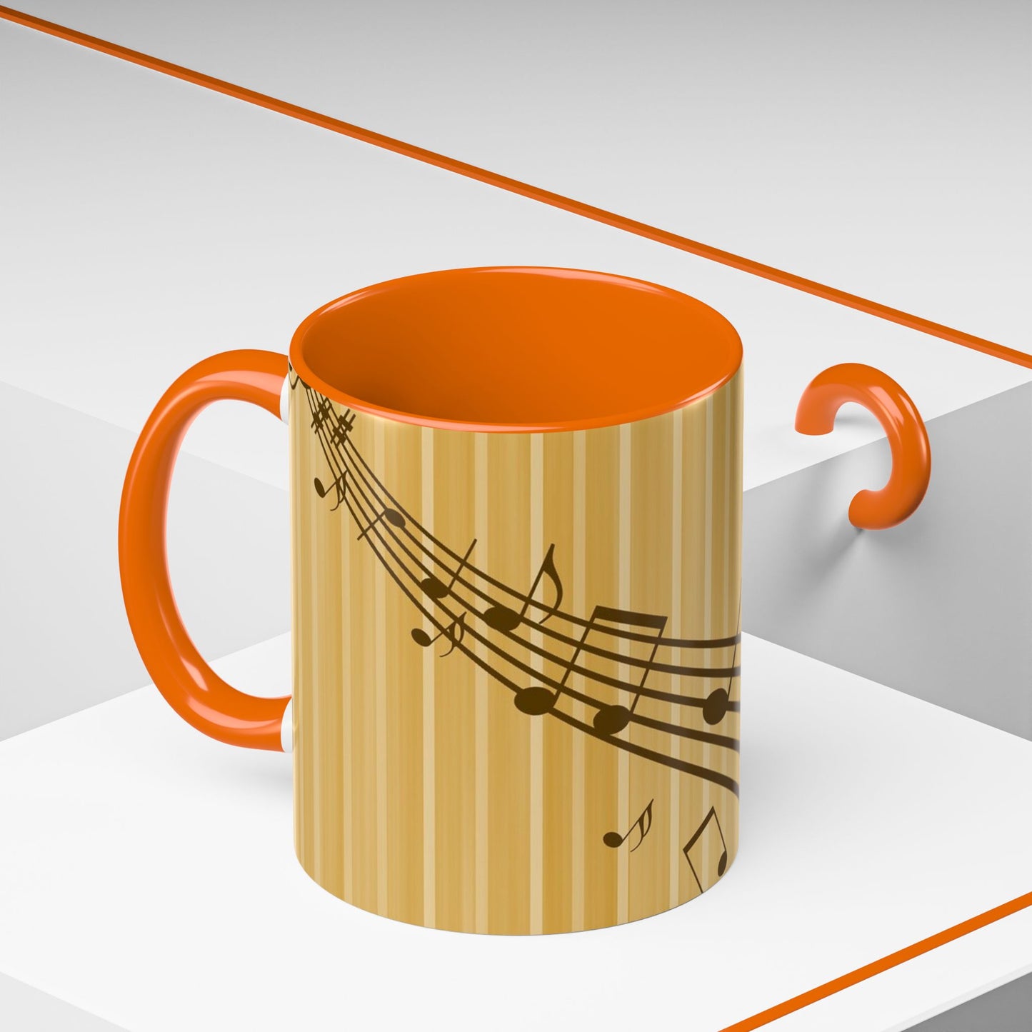 Musical Note Coffee Mug - Perfect Gift for Musicians, Coffee Lovers, Music Teachers, Birthdays, Housewarming