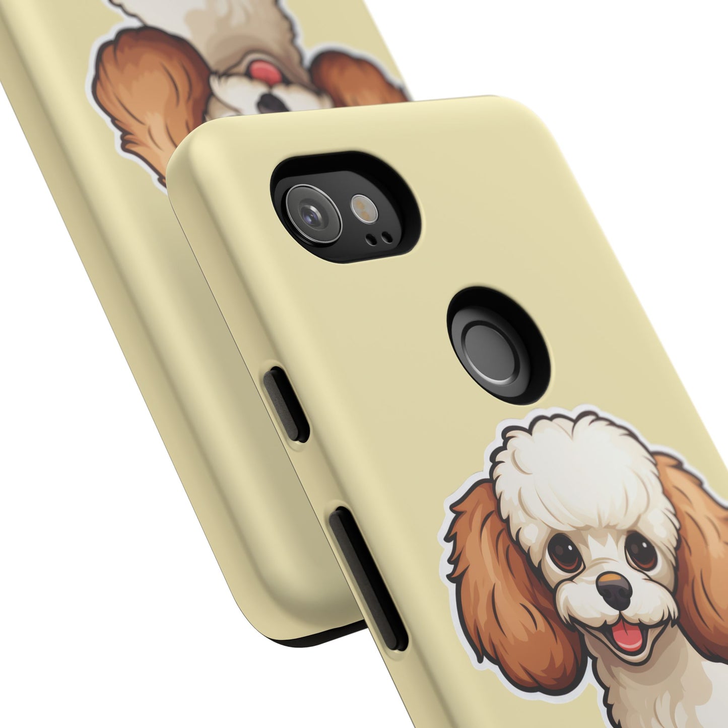 Cute Dog Phone Case, Pet Lover Gift, Custom Phone Cover, Cartoon Dog Case, Durable Phone Accessory