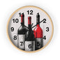 Wine Lovers Wall Clock, Decorative Timepiece for Kitchen, Bar, Home, Unique Gift for Wine Enthusiasts, Rustic Decor, Perfect for [...]