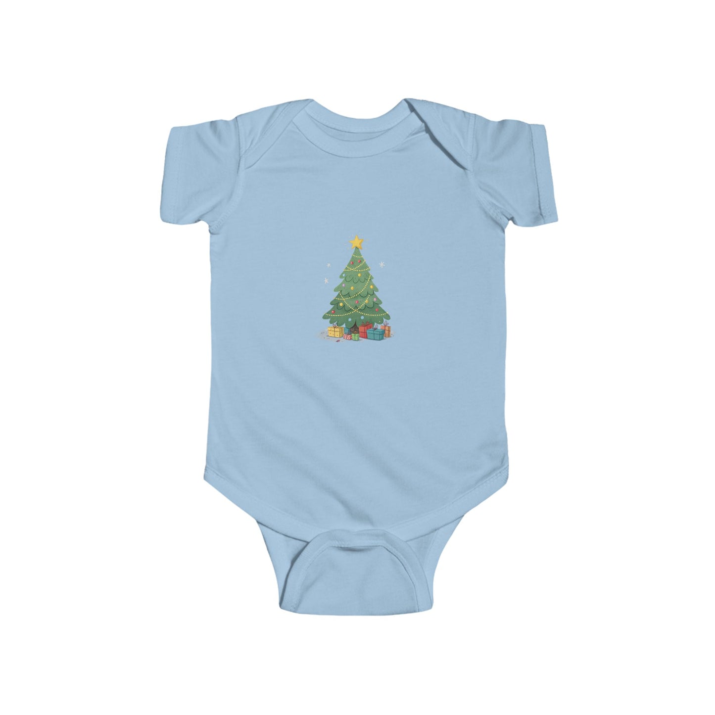 Christmas Tree Infant Bodysuit, Baby Holiday Outfit, Cute Gifts for Newborns, Xmas Baby Clothes, Unique Baby Shower Present
