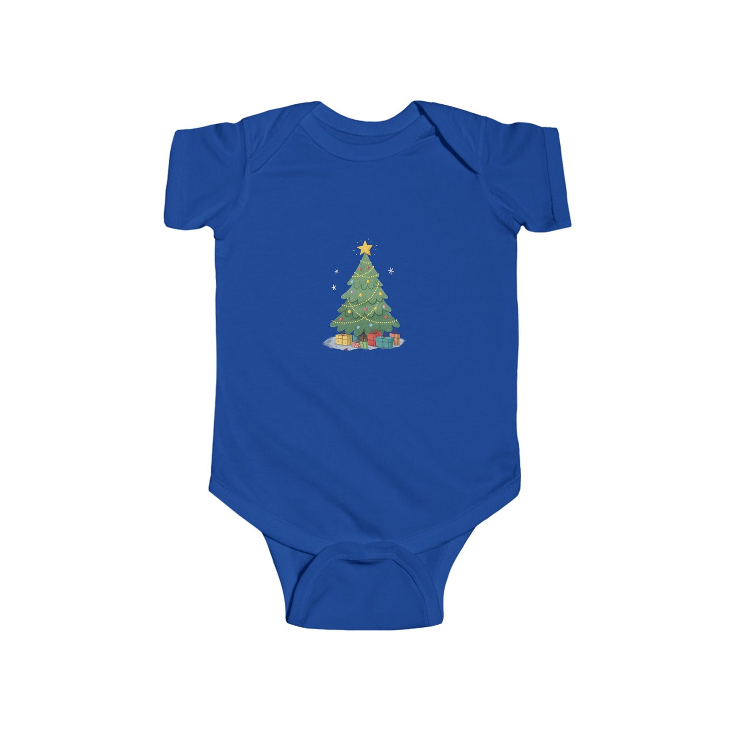 Christmas Tree Infant Bodysuit, Baby Holiday Outfit, Cute Gifts for Newborns, Xmas Baby Clothes, Unique Baby Shower Present