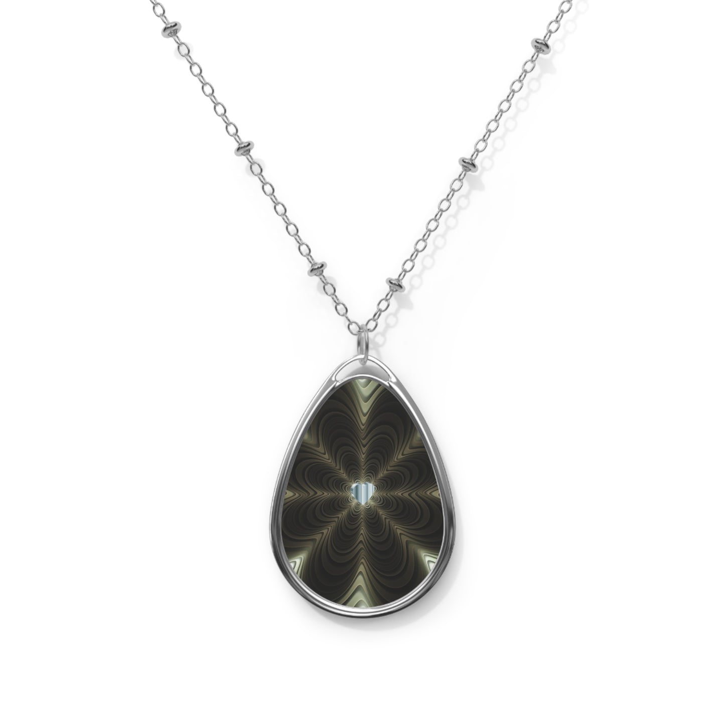 Elegant Oval Necklace for Modern Women