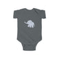 Cute Elephant Infant Bodysuit, Baby Shower Gift, Newborn Outfit, Toddler Clothing, Unisex Baby Wear