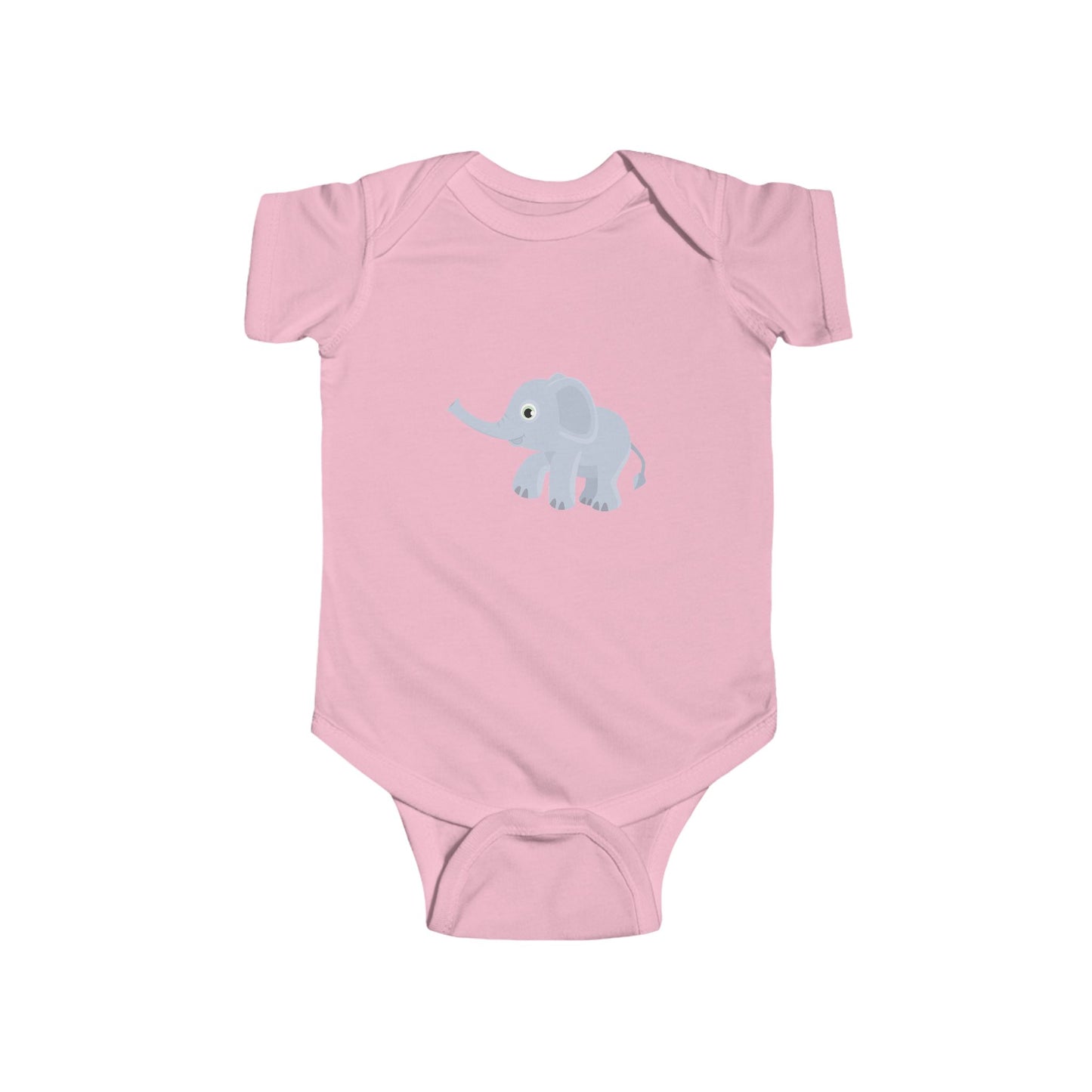 Cute Elephant Infant Bodysuit, Baby Shower Gift, Newborn Outfit, Toddler Clothing, Unisex Baby Wear