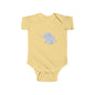 Cute Elephant Infant Bodysuit, Baby Shower Gift, Newborn Outfit, Toddler Clothing, Unisex Baby Wear