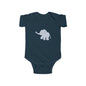 Cute Elephant Infant Bodysuit, Baby Shower Gift, Newborn Outfit, Toddler Clothing, Unisex Baby Wear