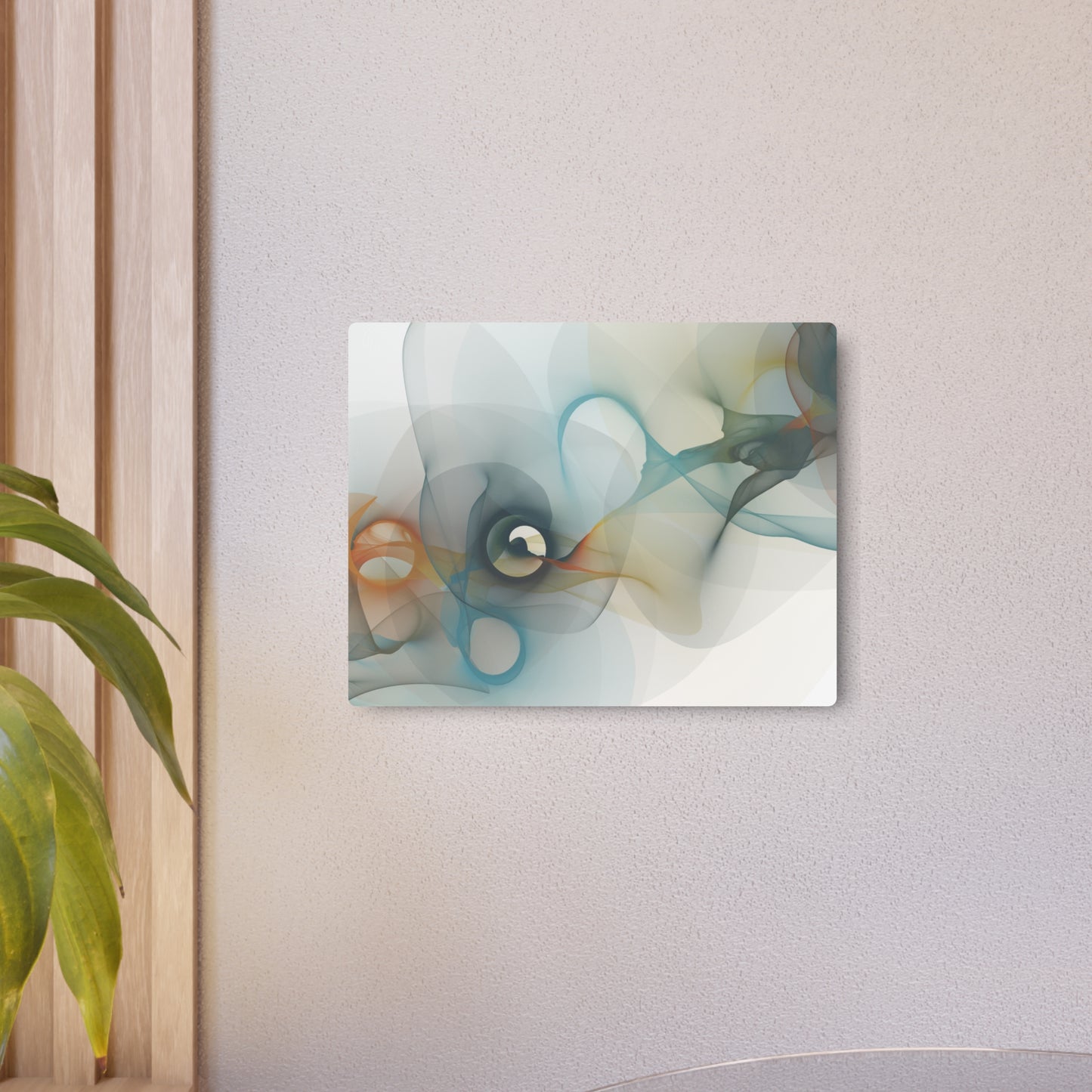 Metal Art Sign - Abstract Wall Decor, Modern Home Accents, Unique Gift for Art Lovers, Stylish Office Decor, Contemporary Art Piece
