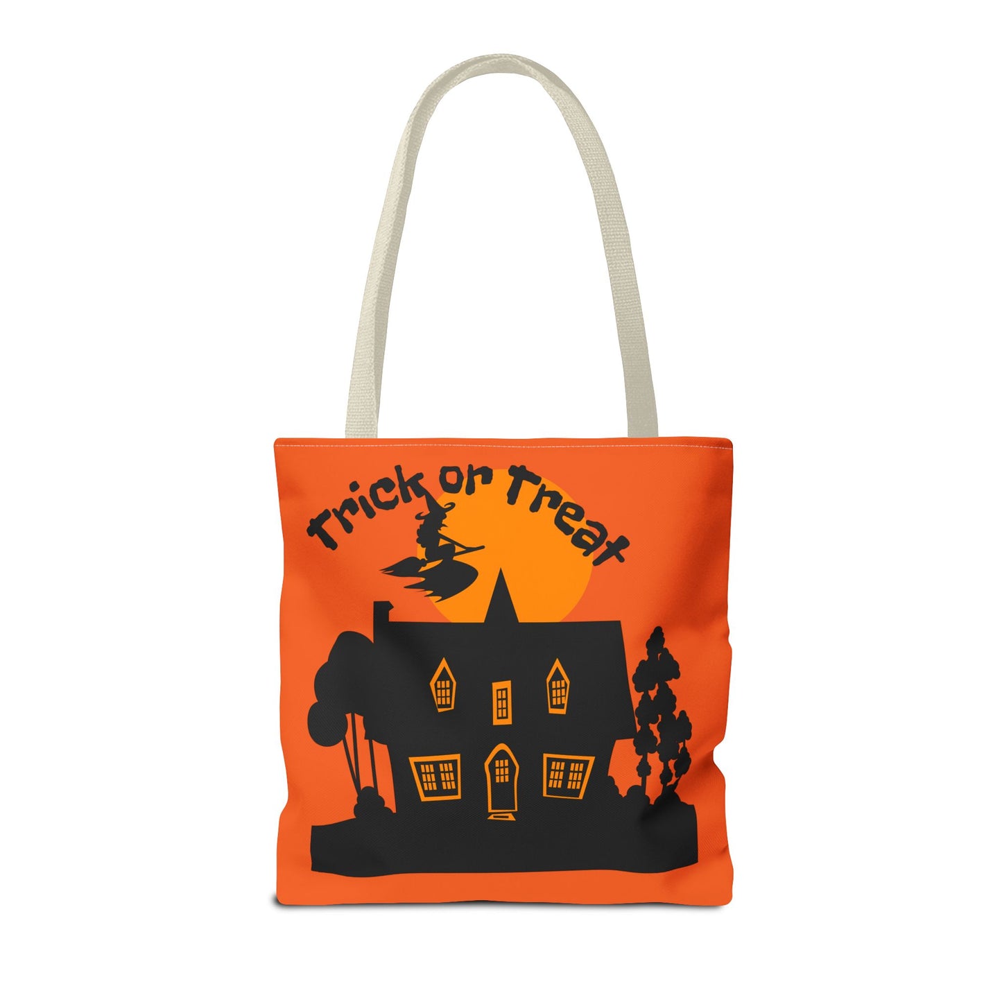 Halloween Tote Bag, Spooky Witch Design, Trick or Treat Bag, Fall Accessory, Seasonal Shopping Bag, Festival Gift