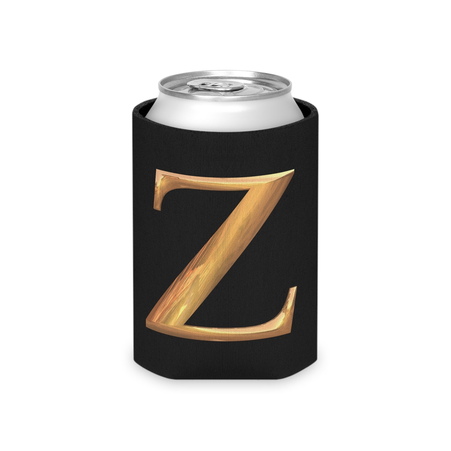 Custom Monogrammed "Z" Can Cooler, Personalized Drink Holder, Wedding Favors, Birthday Gifts, BBQ Accessories, Outdoor Events